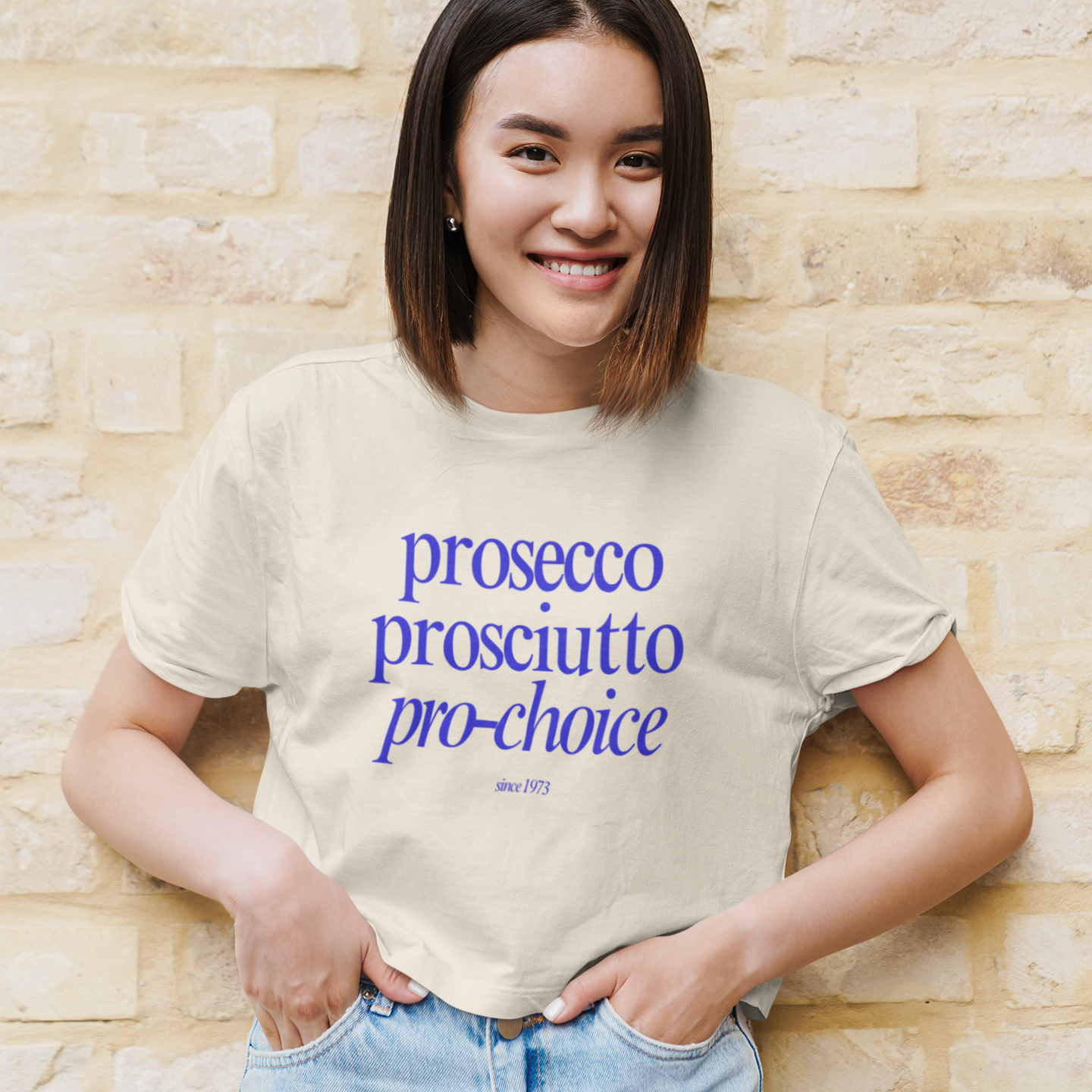 Prosecco & Prosciutto Women's Boxy Tee