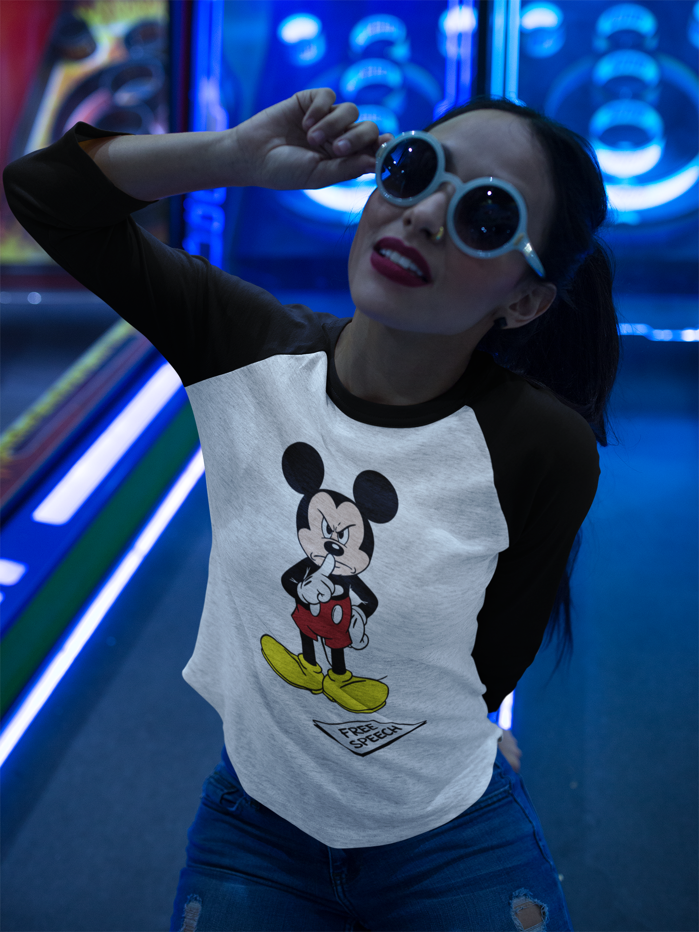 “Shh … Freedom of Speech Discarded” Tee